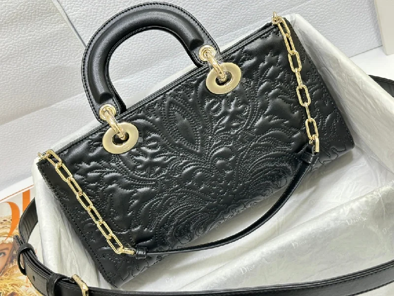 Christian Dior handbags with a snap - button closure and a decorative buckleWF - Dior Bag - 231