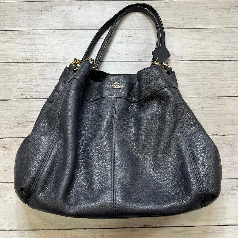 Coach Rogue bags with a monogram - embossed leather surfaceHandbag Designer By Coach  Size: Medium