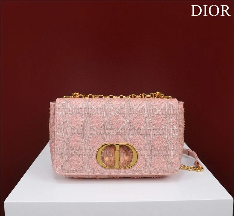 Christian Dior Saddle bags with a distressed leather finishDior Bag